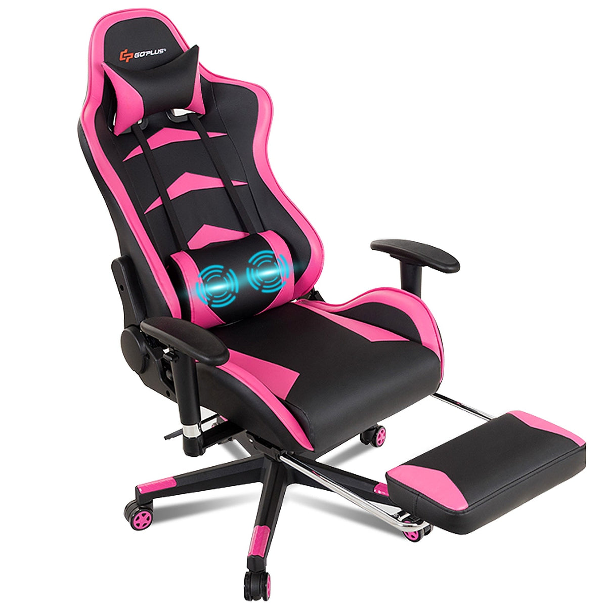 Massage Gaming Chair with Footrest, photo 8 of 11