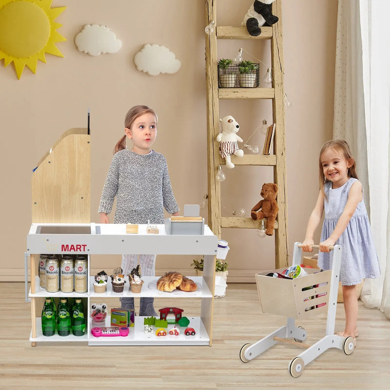 Grocery Store Playset Pretend Play Supermarket Shopping Set by DirectDeals