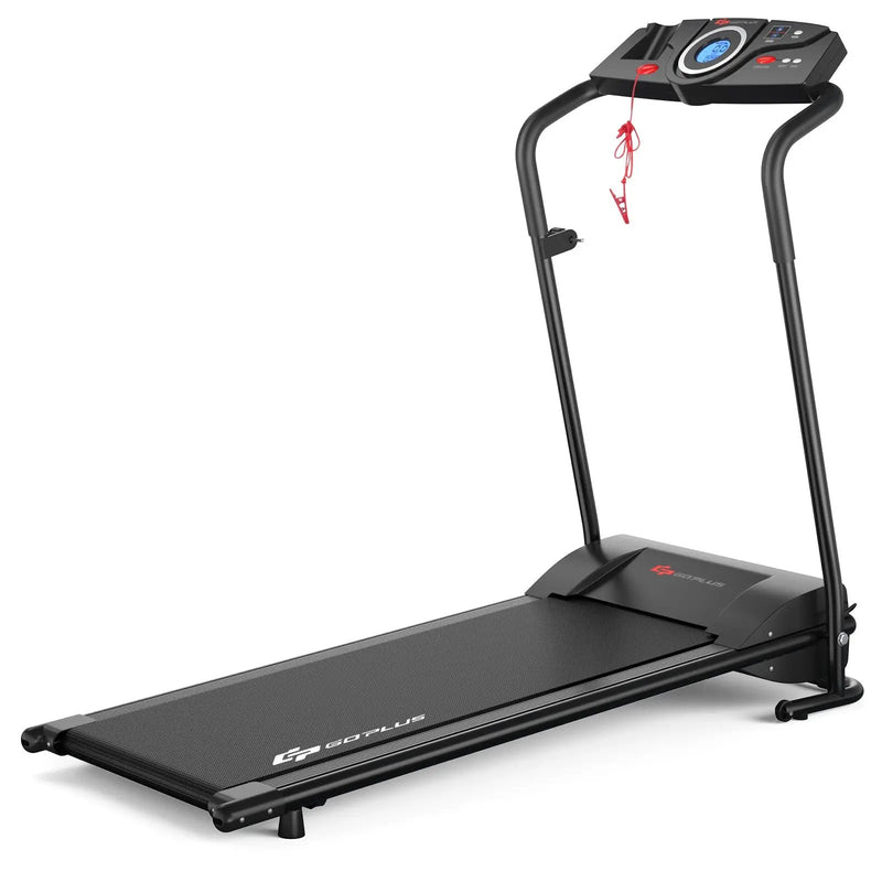 1.0 HP Electric Mobile Power Foldable Treadmill with Operation Display for Home by DirectDeals