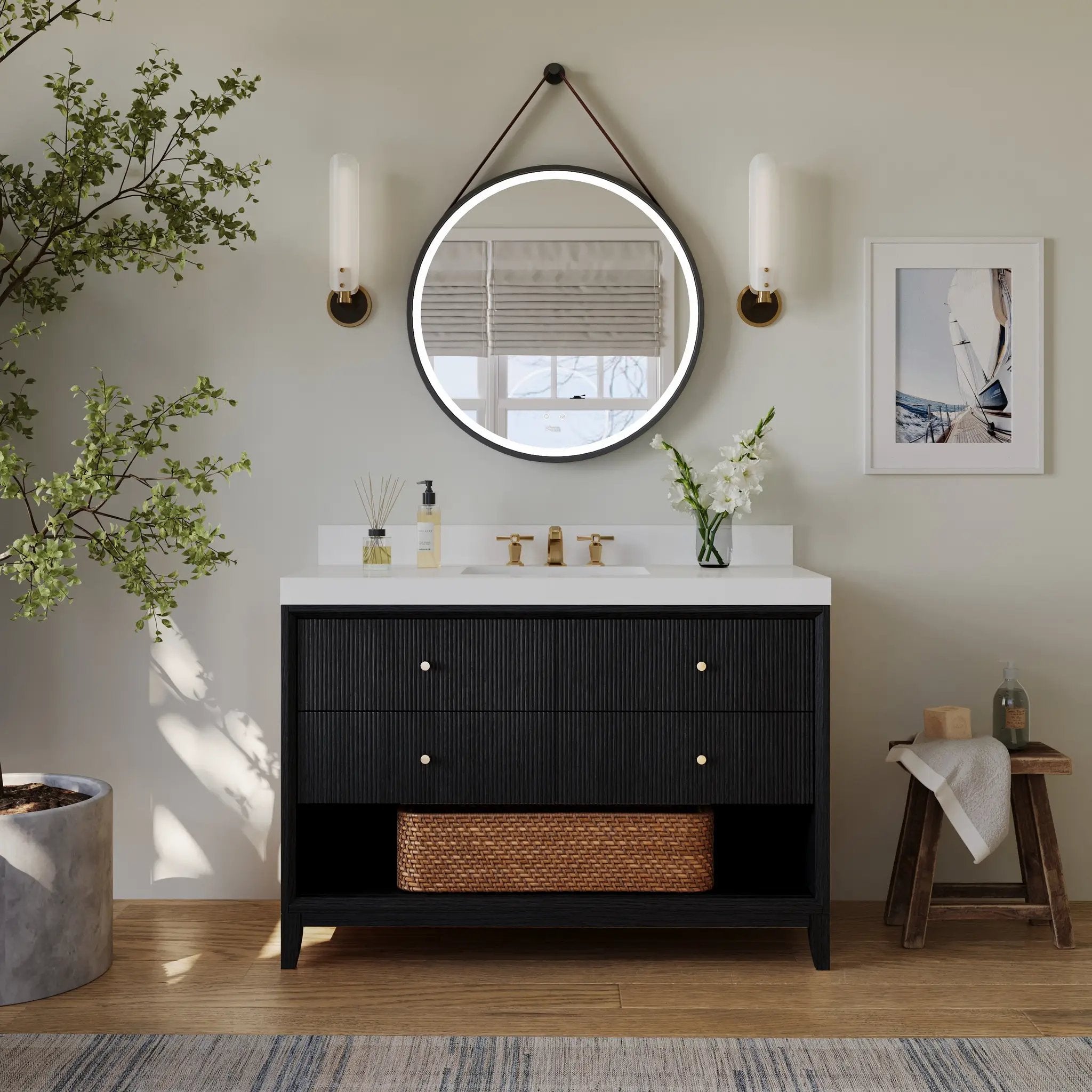 Momo 48" Bath Vanity Set by Ancerre Designs
