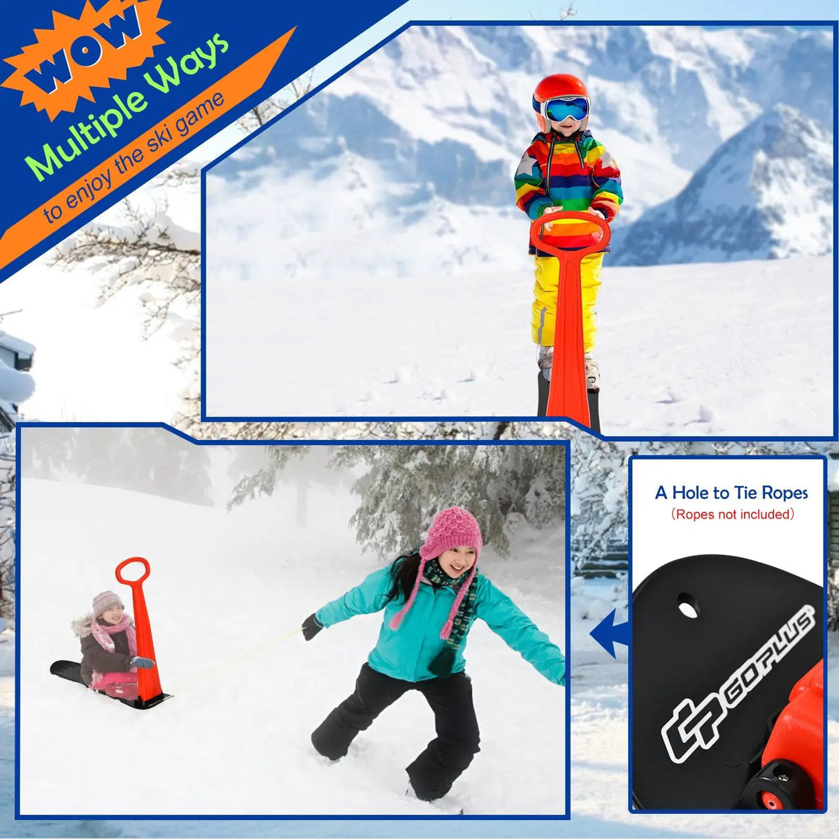 1-Rider Snow Scooter with Grip Handle, photo 17 of 24