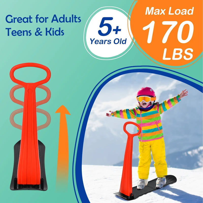 1-Rider Snow Scooter with Grip Handle by DirectDeals