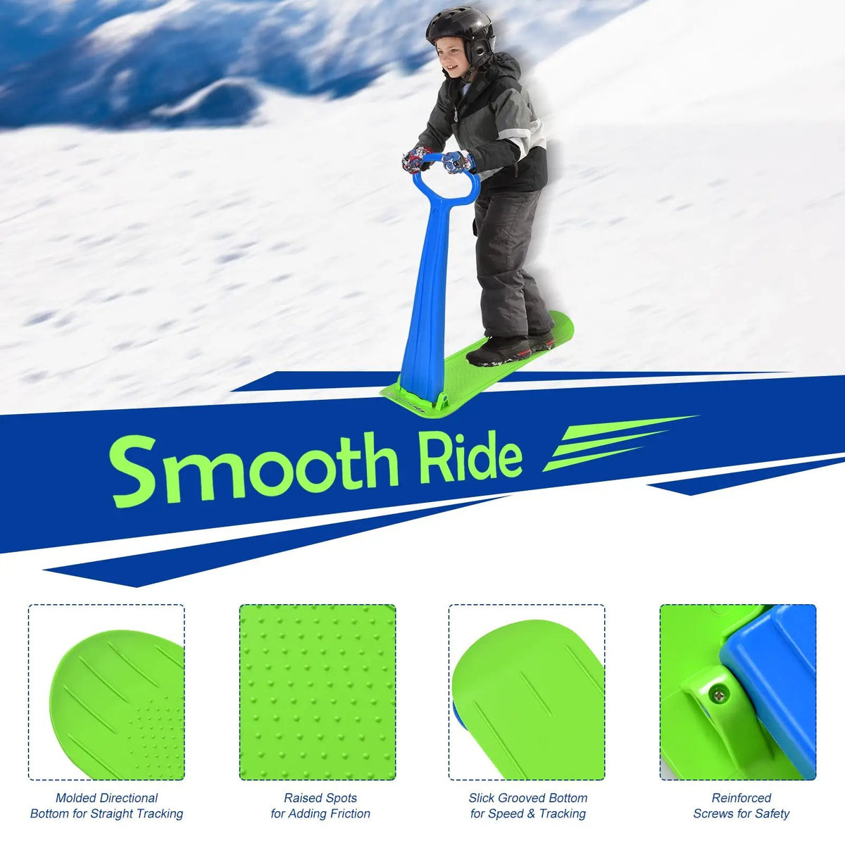 1-Rider Snow Scooter with Grip Handle, photo 14 of 24