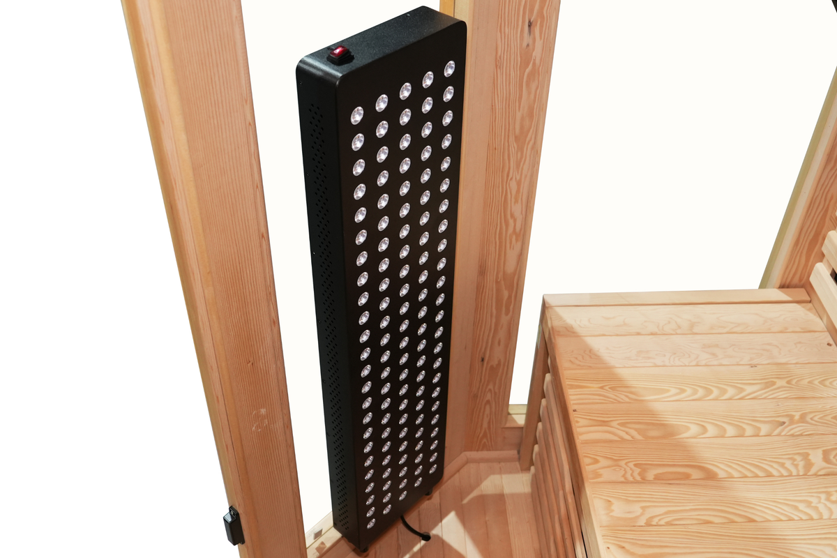 Blisspod I Vienna RED I All-In-One - Full Spectrum + Red Light Therapy I Indoor Corner Premium Sauna I 4-5 Person, photo 8 of 20