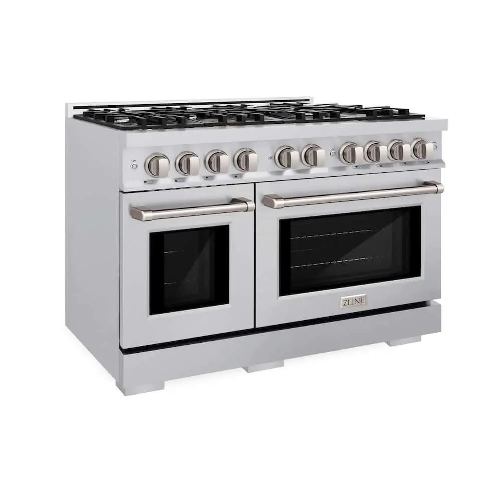 ZLINE 48" Select Gas Range Convection Gas Oven Stainless Steel HGR48 by Farmhouse Kitchen and Bath