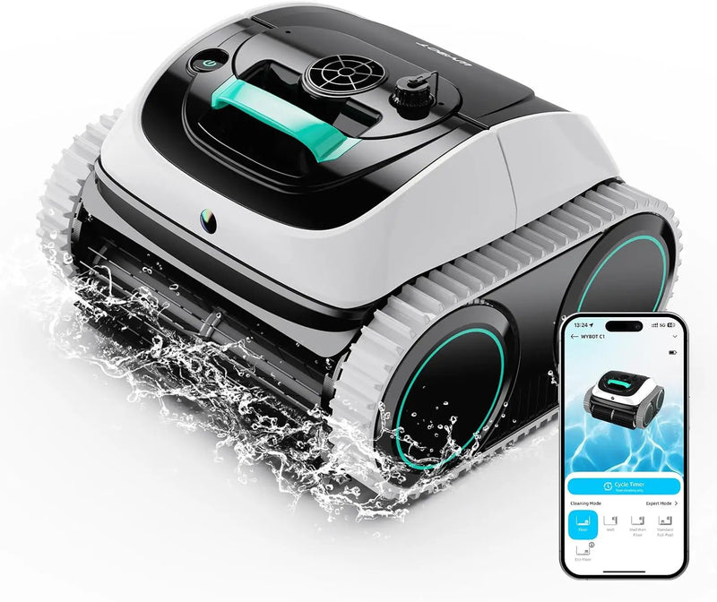 (2026 Upgrade) WYBOT C1 Cordless Robotic Pool Cleaner by WYBOT