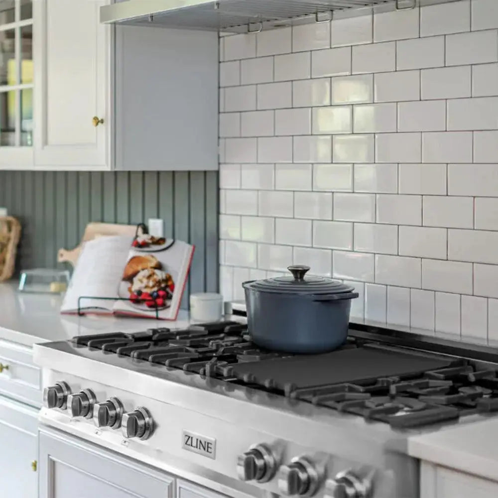ZLINE 48" Bundle Range Top RT48 & Wall Oven AWS-30, 2KP-RTAWS48 by Farmhouse Kitchen and Bath
