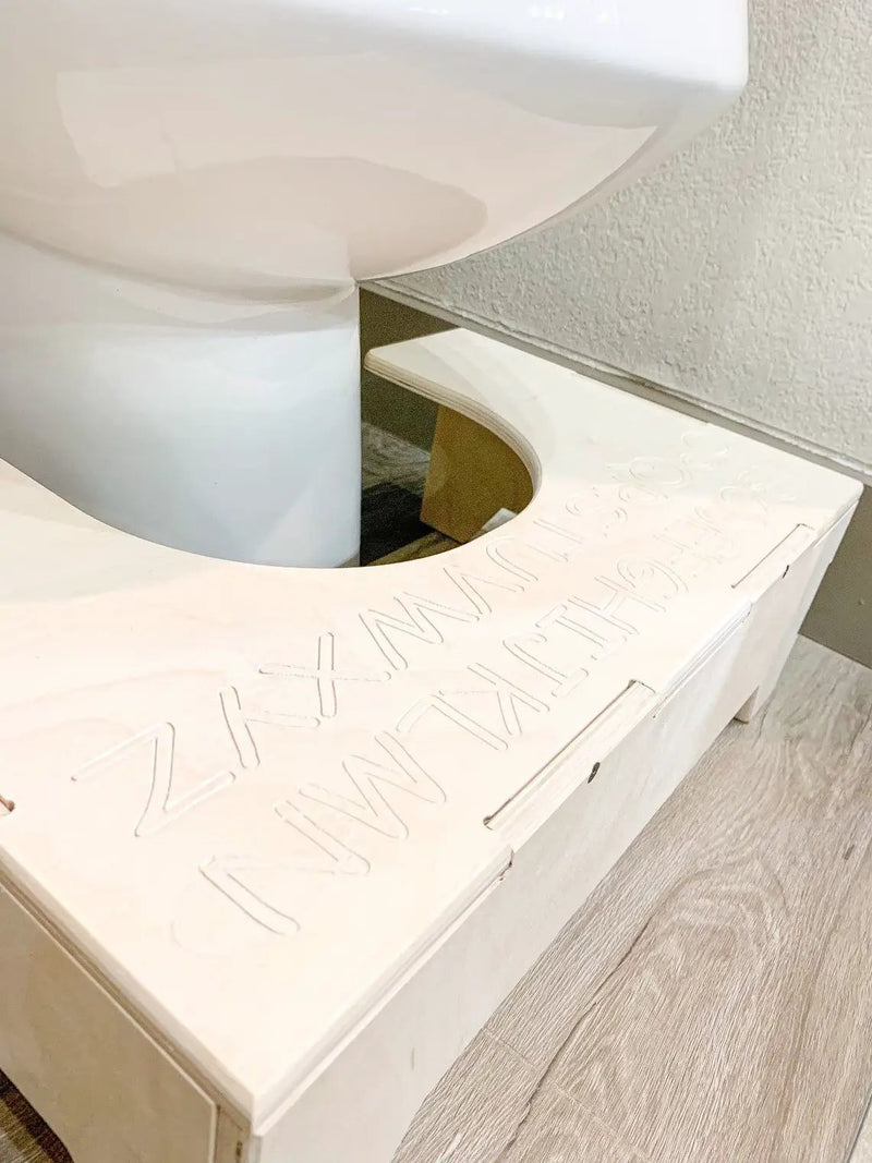 JOHN- Toilet Stool by Bush Acres