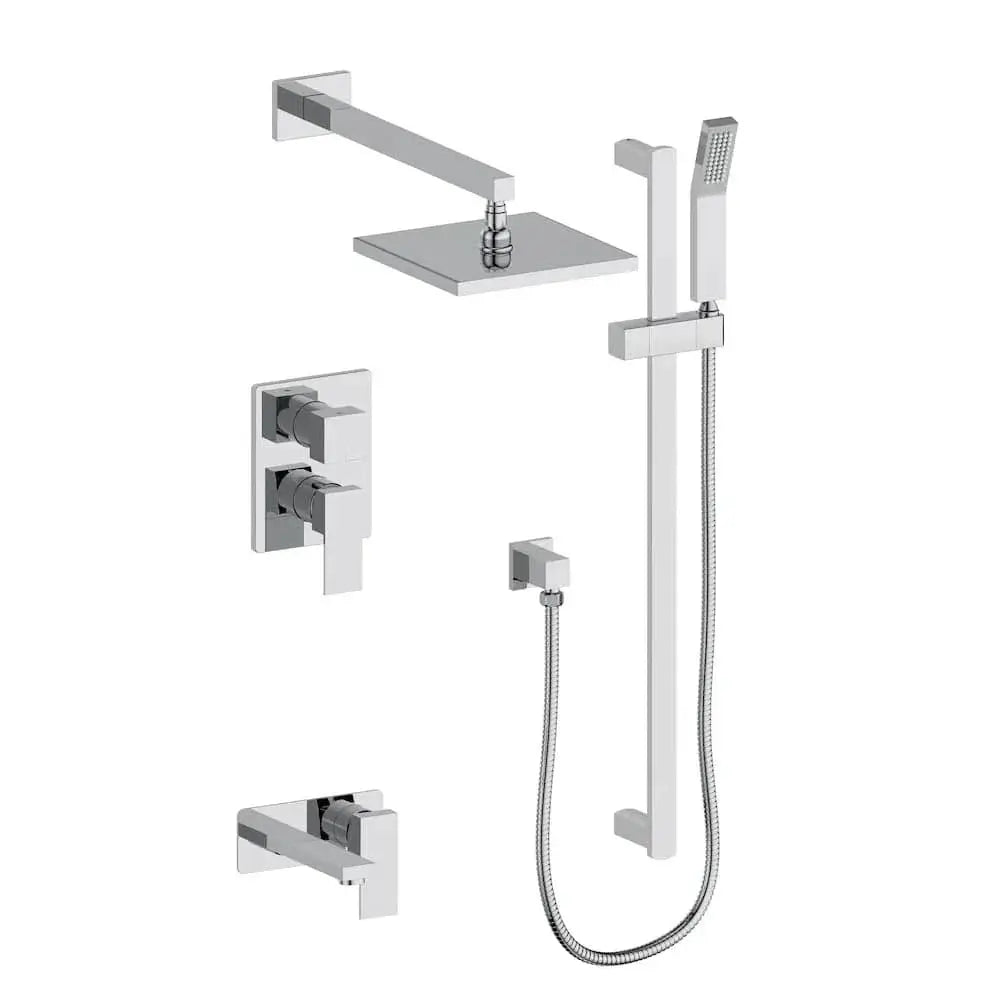 ZLINE Bliss Shower System Oversized Shower Head, BLS-SHS12-CH by Farmhouse Kitchen and Bath