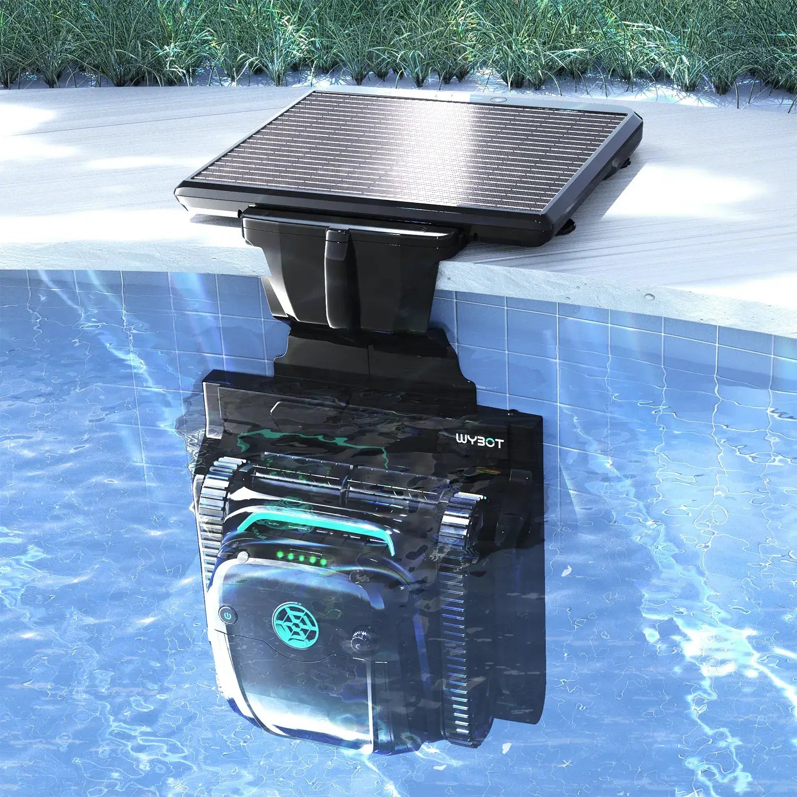 WYBOT Full Pool Solution Bundle-S2 Solar & F1 by WYBOT