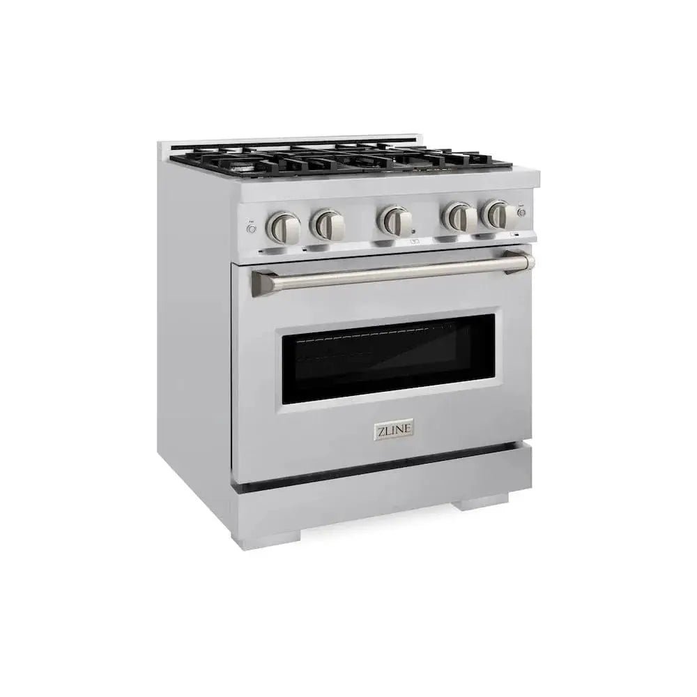 ZLINE 30"Classic Gas Range, Convection Gas Oven, Stainless Steel, CGR30 by Farmhouse Kitchen and Bath