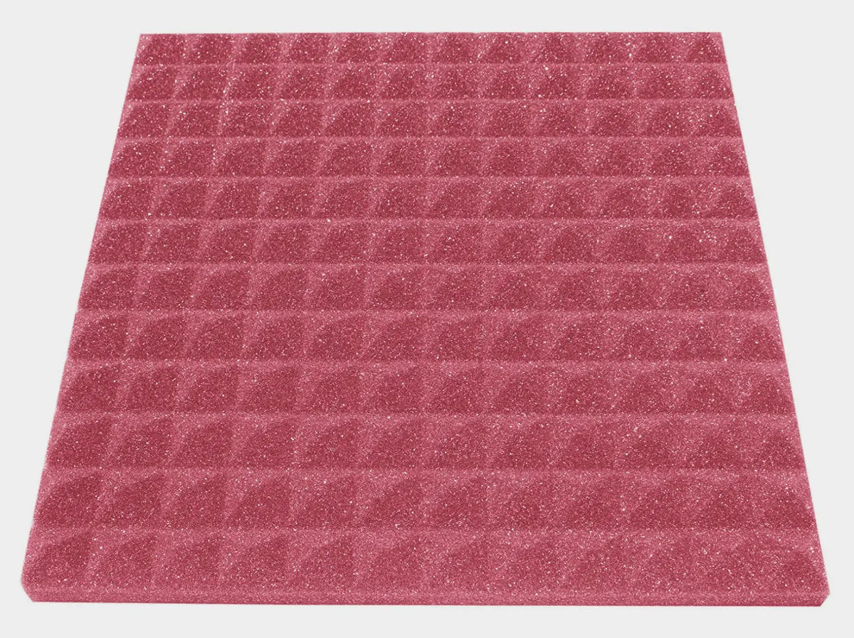 1 Inch Acoustic Foam Pyramid Style Panels - 13 Color Options, photo 12 of 53