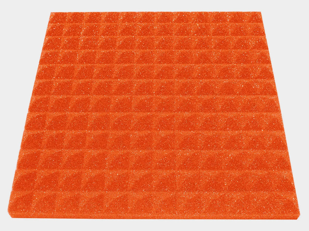 1 Inch Acoustic Foam Pyramid Style Panels - 13 Color Options, photo 9 of 53