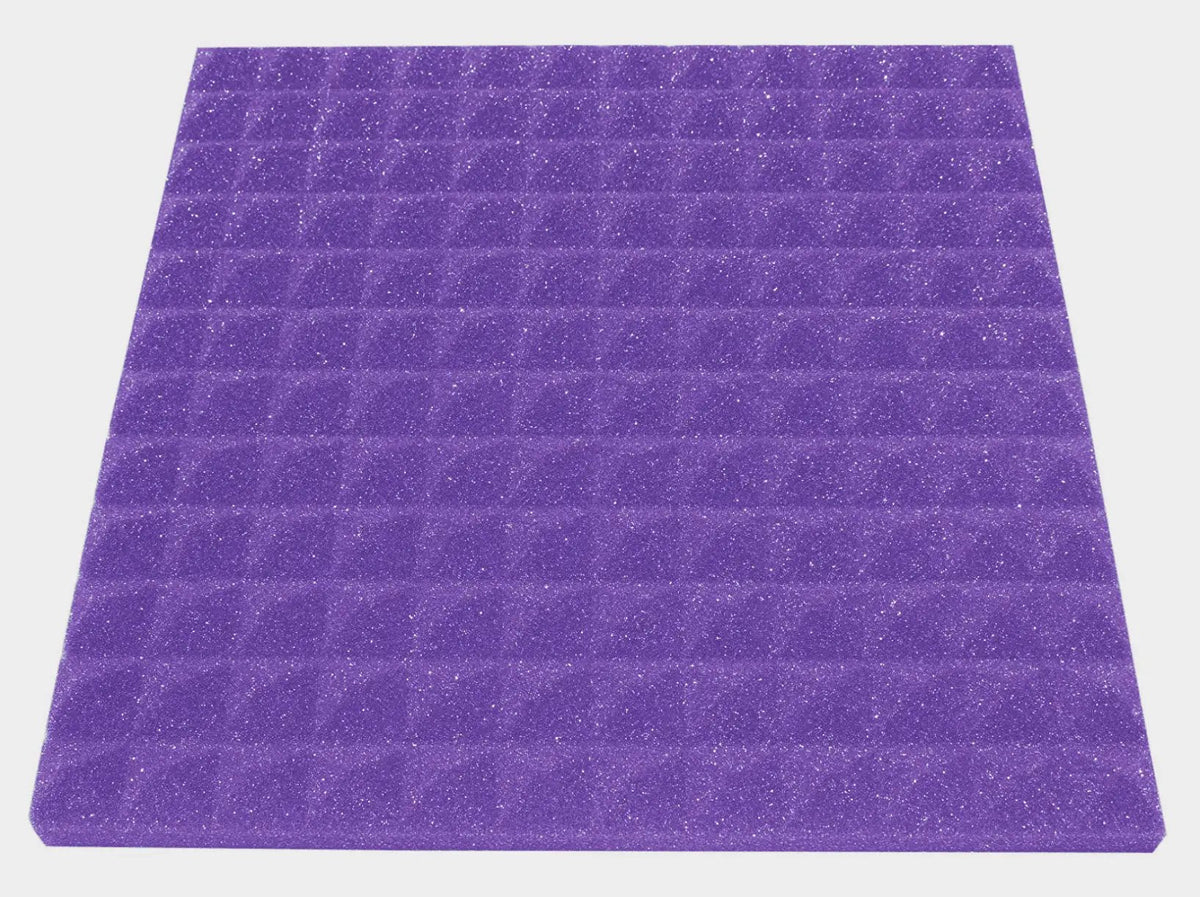 1 Inch Acoustic Foam Pyramid Style Panels - 13 Color Options, photo 7 of 53