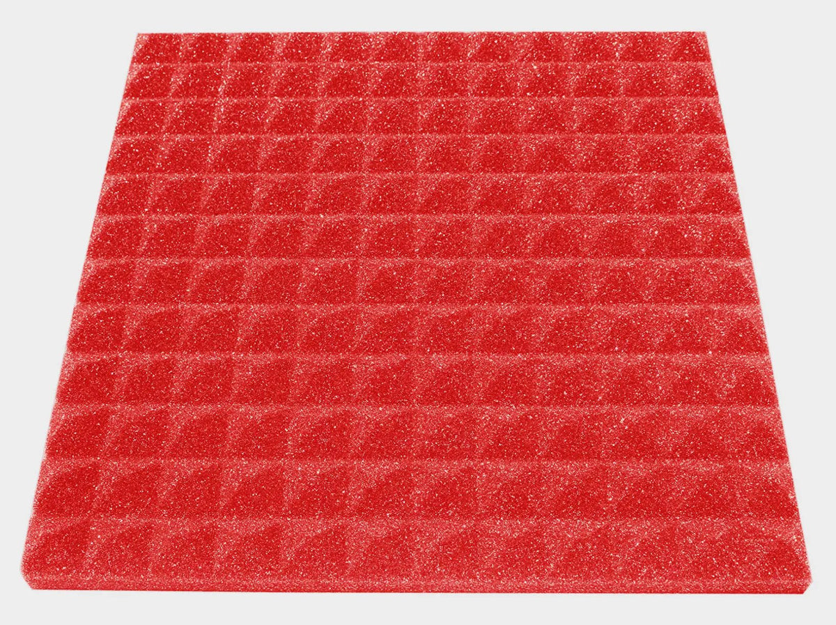 1 Inch Acoustic Foam Pyramid Style Panels - 13 Color Options, photo 6 of 53