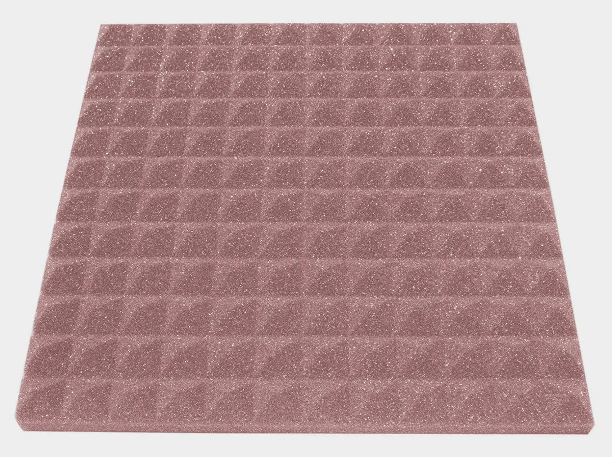 1 Inch Acoustic Foam Pyramid Style Panels - 13 Color Options, photo 5 of 53