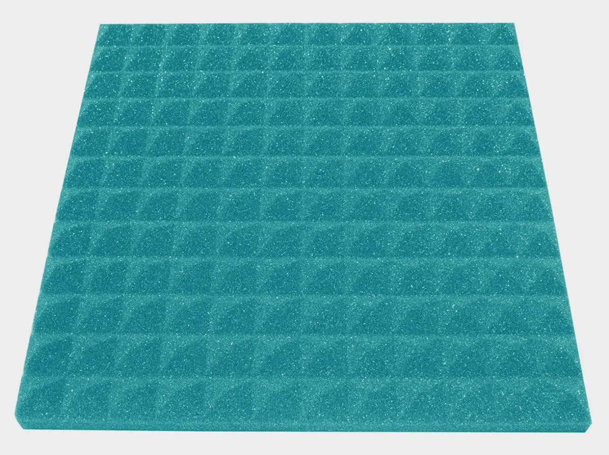 1 Inch Acoustic Foam Pyramid Style Panels - 13 Color Options, photo 4 of 53