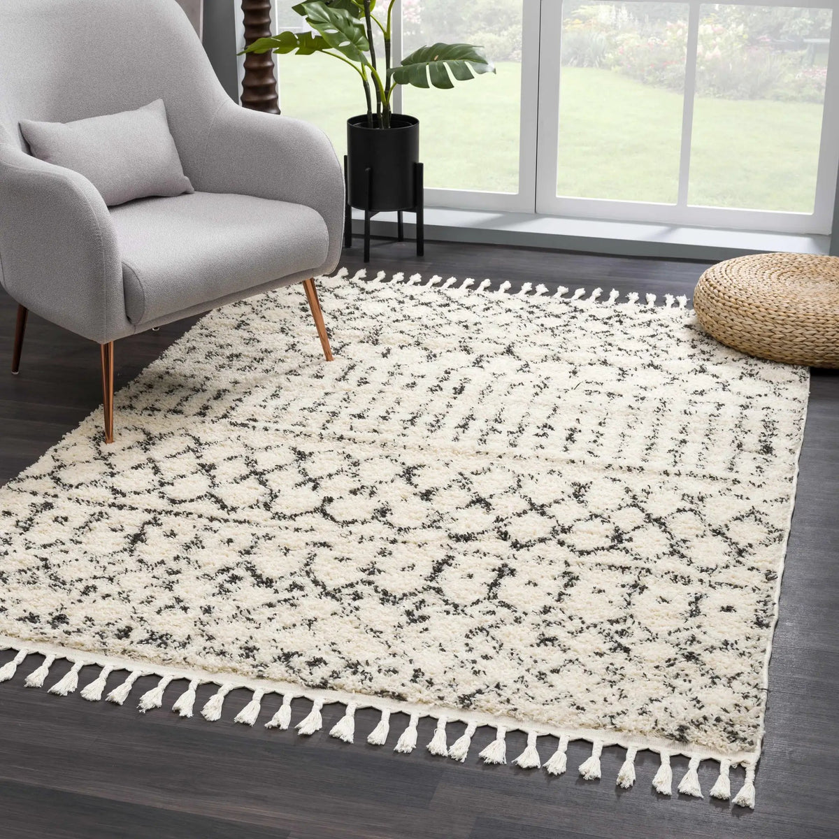 Kibureau Area Rug - Clearance, installed in a room