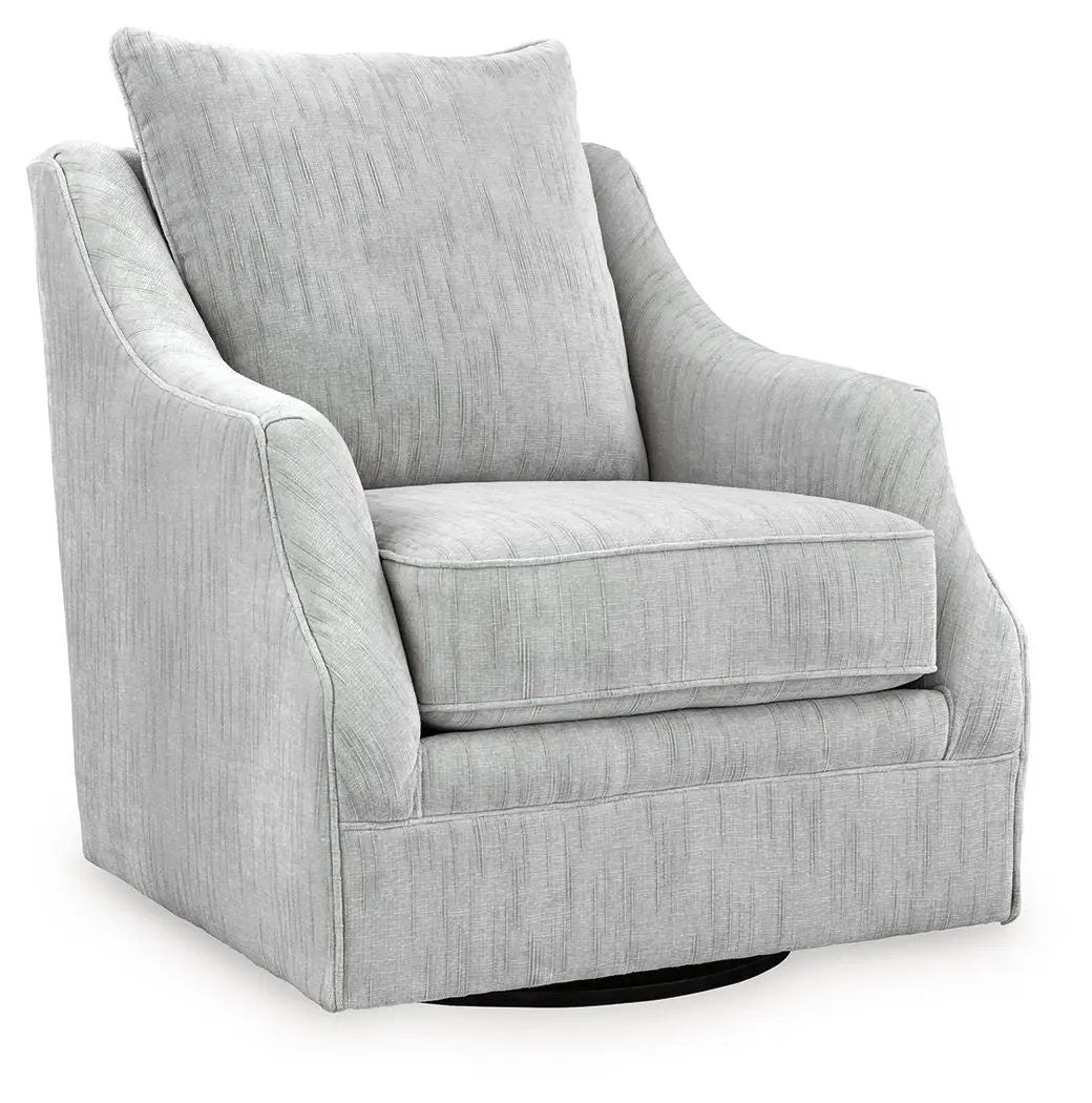 Gubbins - Swivel Accent Chair - Gray by Unique Piece Furniture