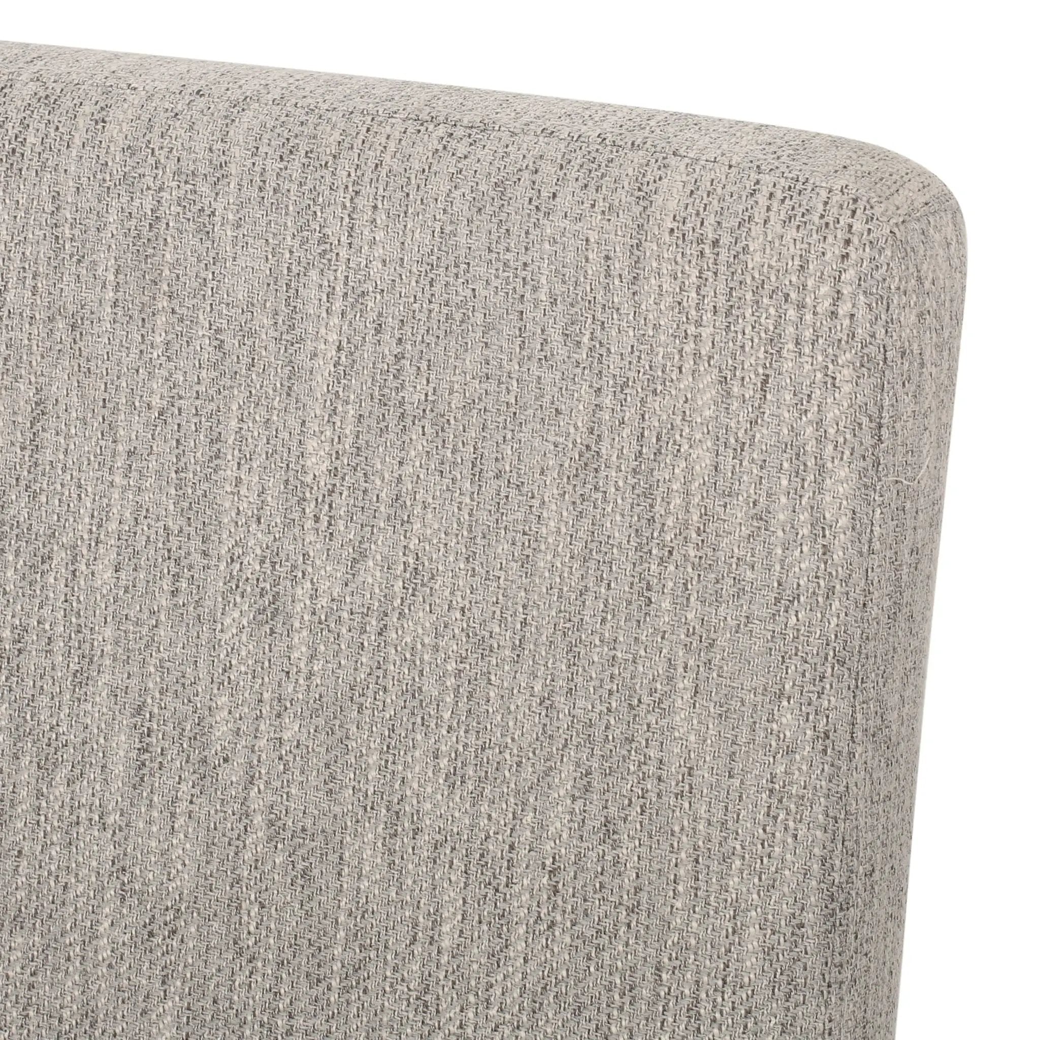 Contemporary Dining Chair with Upholstered Seating and Tapered Legs by HouseOfZazla