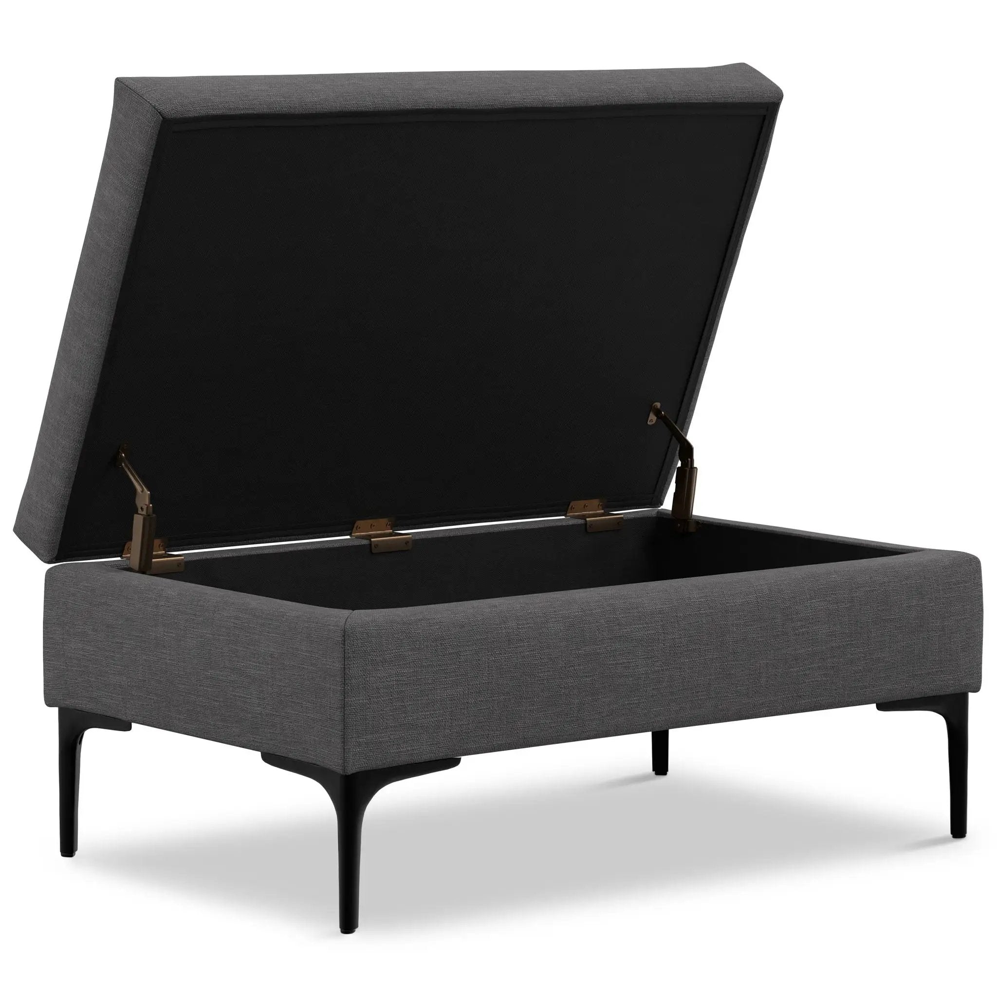 Rebecca - Multifunctional Coffee Table Storage Ottoman With Lift Up Lid by Unique Piece Furniture