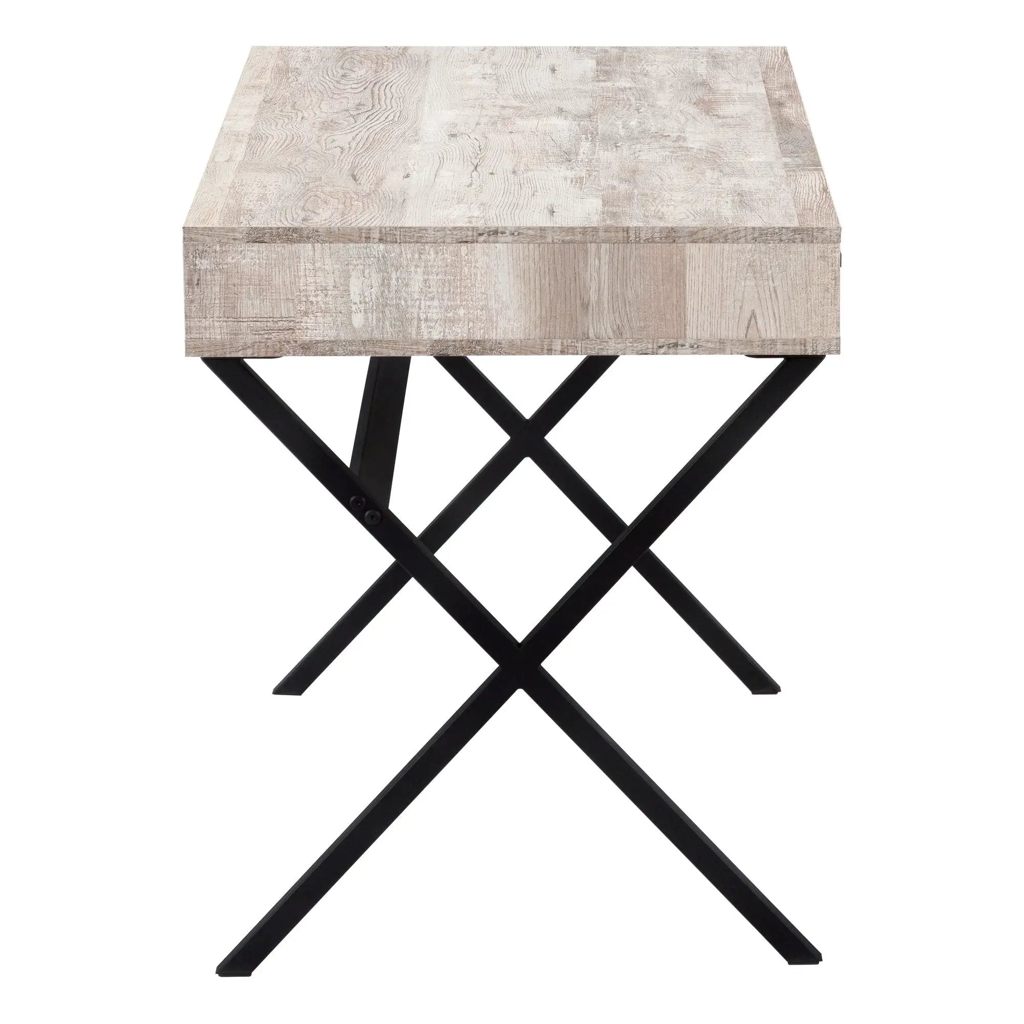 Computer Desk For Home Office, Laptop, Storage Drawers, Glossy Contemporary & Modern by Unique Piece Furniture