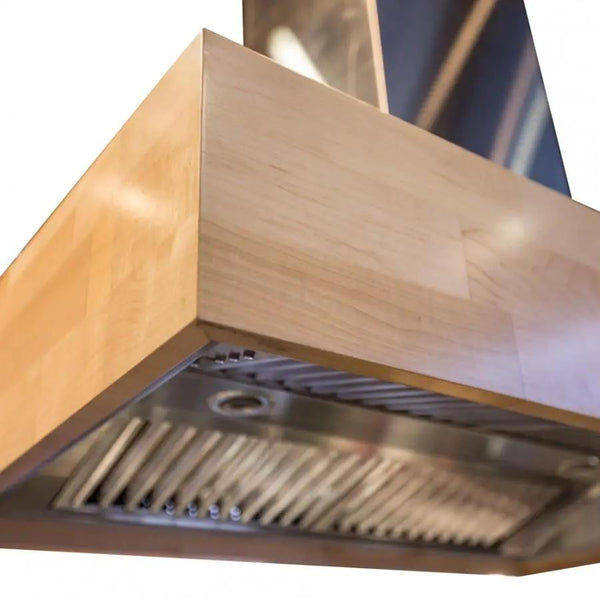 ZLINE 30" Remote Blower Wooden Island Range Hood, 681iM-RS-30-400, photo 2 of 9