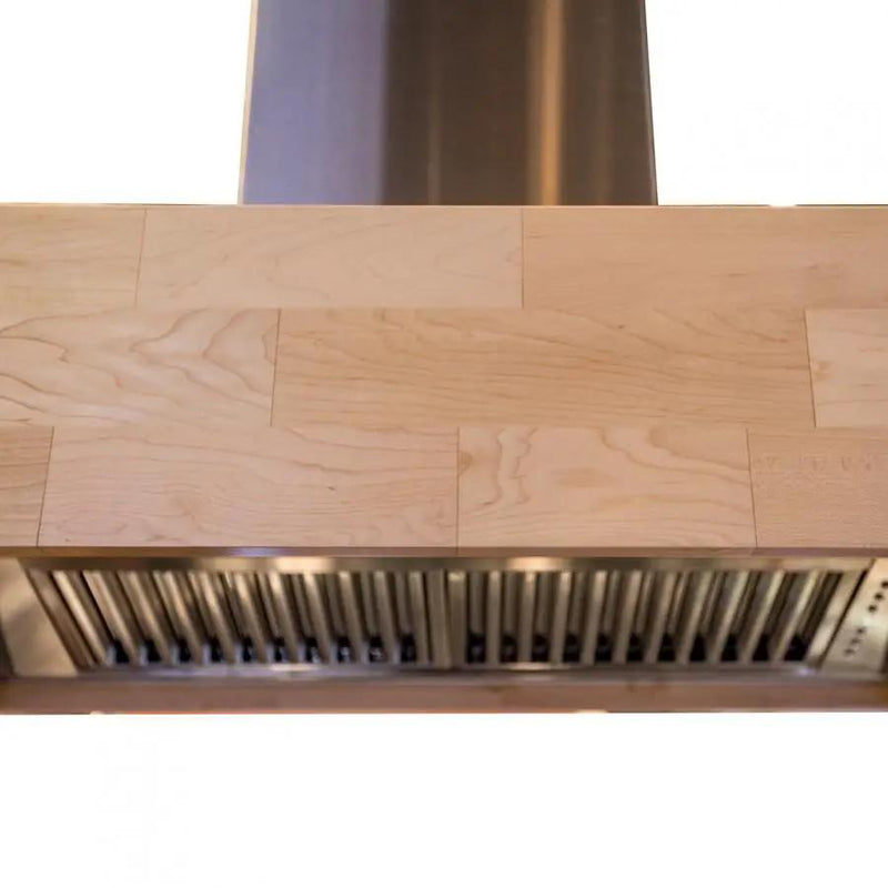 ZLINE 30" Remote Blower Wooden Island Range Hood, 681iM-RD-30 by Farmhouse Kitchen and Bath