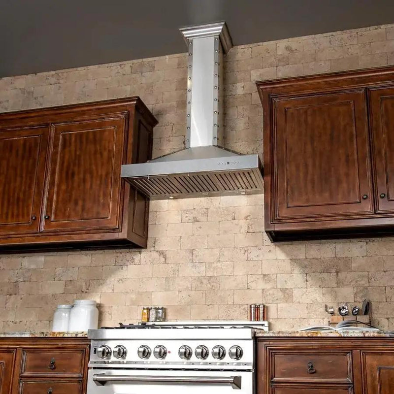 ZLINE 48" Stainless Steel Wall Range Hood, KB2-4SSXS-48 by Farmhouse Kitchen and Bath