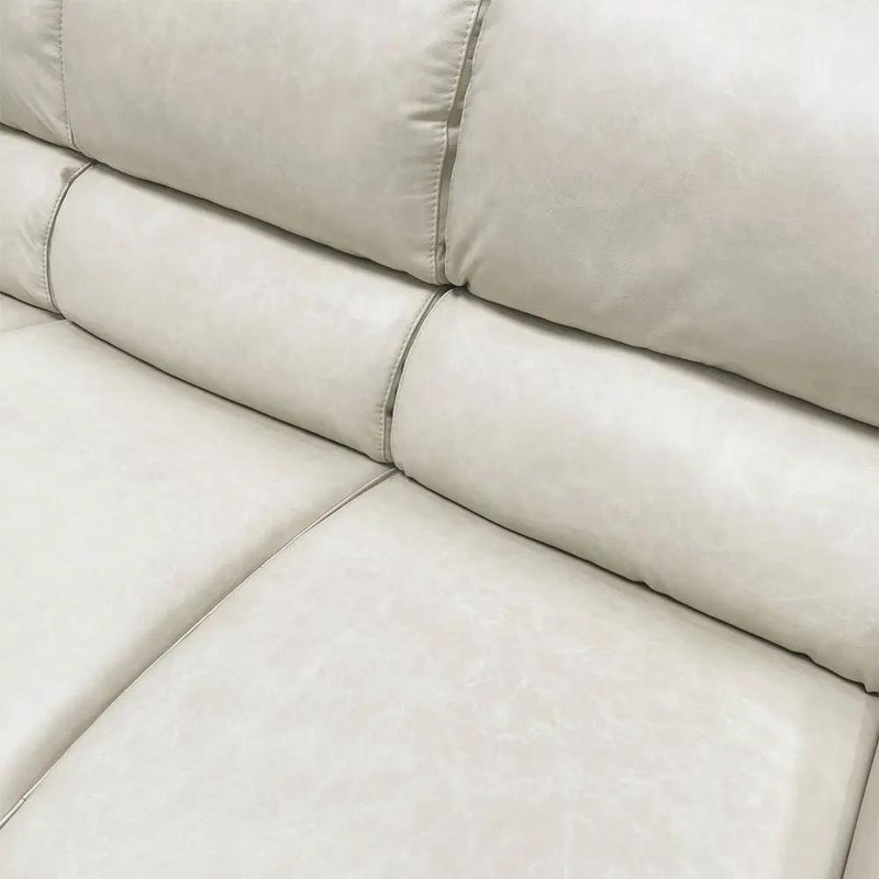 Edrice - Chair - Ivory Top Grain Leather by Unique Piece Furniture