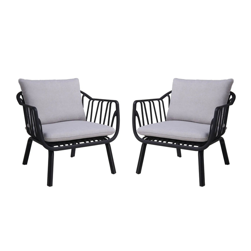Huron Outdoor Club Chair (Set of 2) by HouseOfZazla