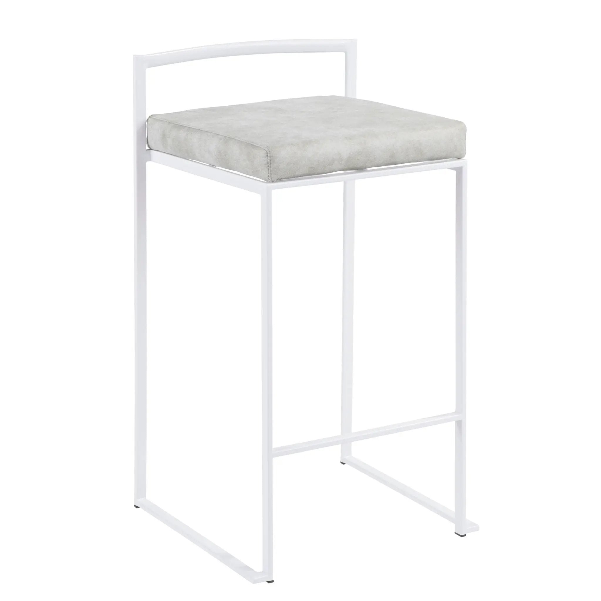 Fuji - Simple Elegance, Contemporary Stackable Counter Stool by HouseOfZazla