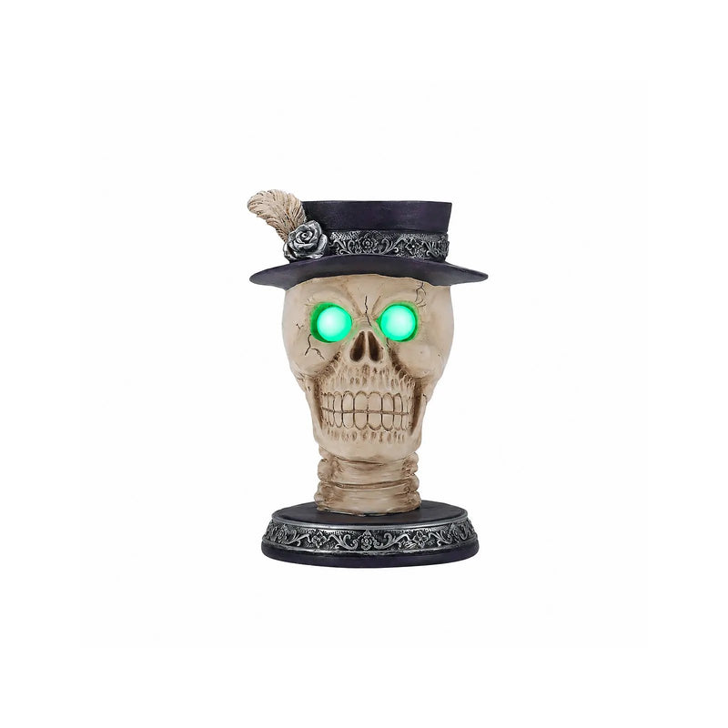 Halloween Skull Candle Holder with Glowing by HouseOfZazla