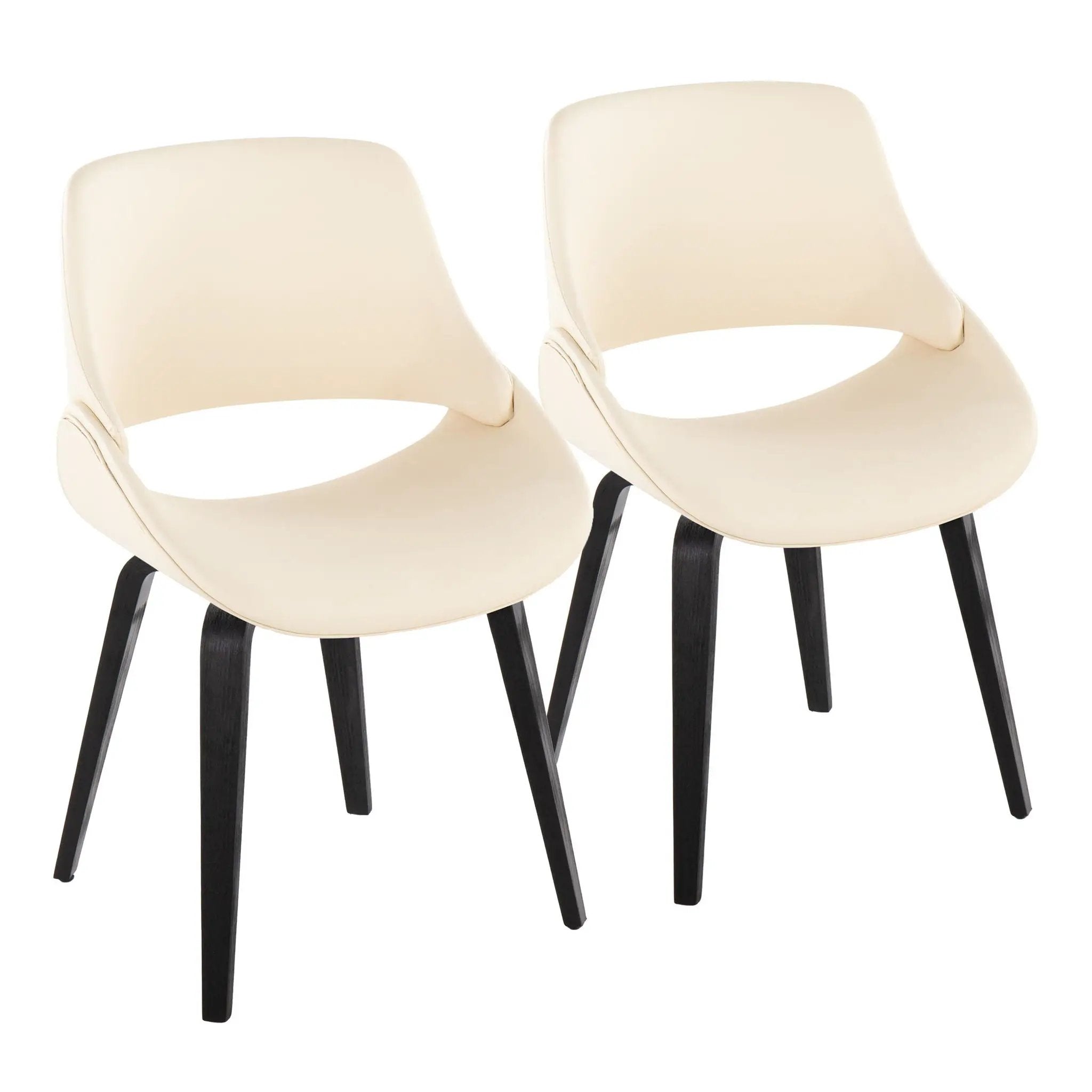 Fabrico - Mid Century Modern Comfortable Design Dining Chair (Set of 2) by HouseOfZazla