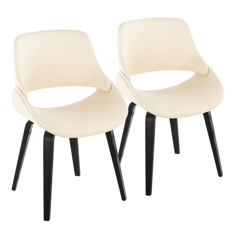 Fabrico - Mid Century Modern Comfortable Design Dining Chair (Set of 2) by HouseOfZazla