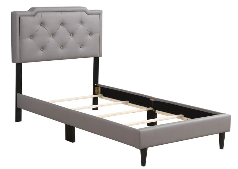 Button Tufted Bed Charming For Cozy Spaces by HouseOfZazla