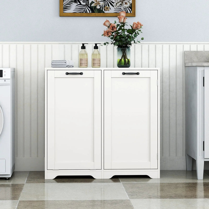 Laundry Cabinet with Tilt-Out Hamper by HouseOfZazla