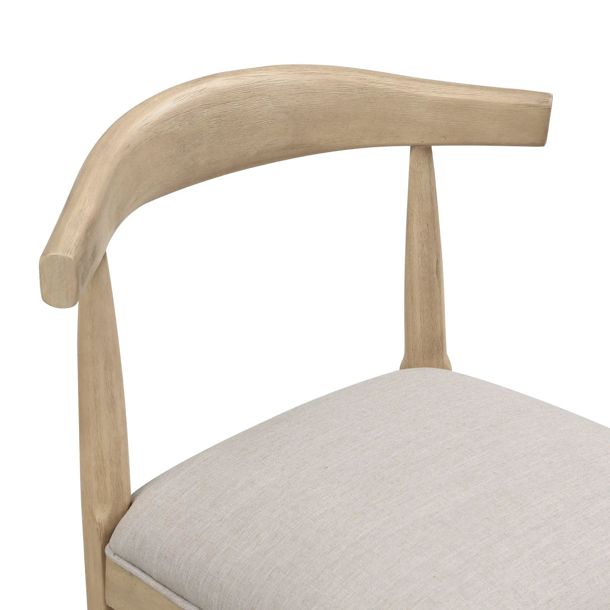 Counter Stool in Pebble Fabric (Set of 2) by HouseOfZazla