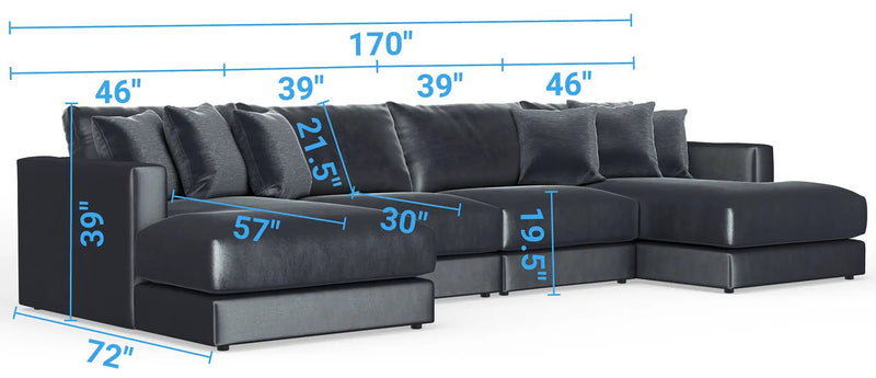 Remington - Modular Sofa by Unique Piece Furniture
