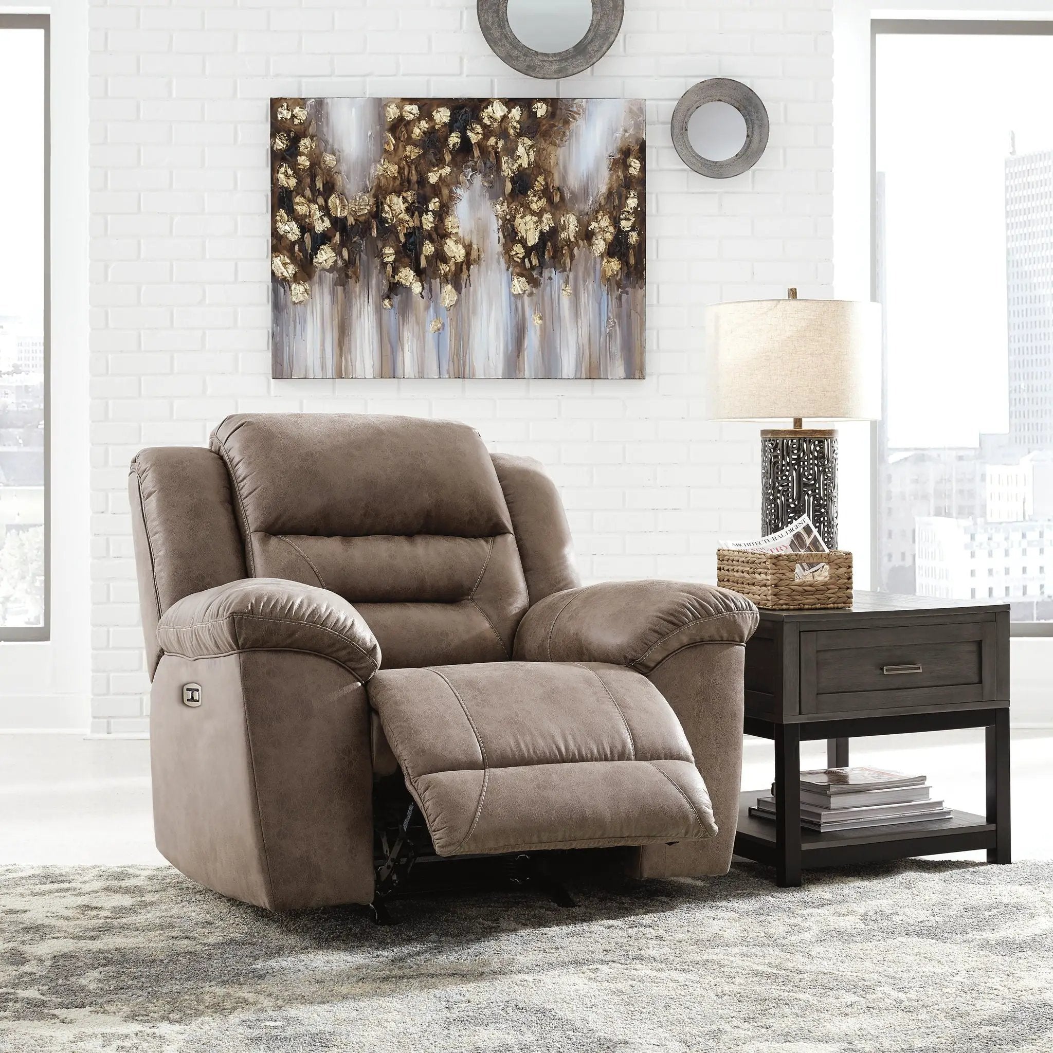 Stoneland - Power Recliner by Unique Piece Furniture