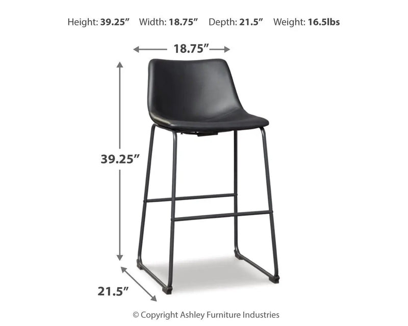 Centiar - Upholstered Barstool (Set of 2) by Unique Piece Furniture