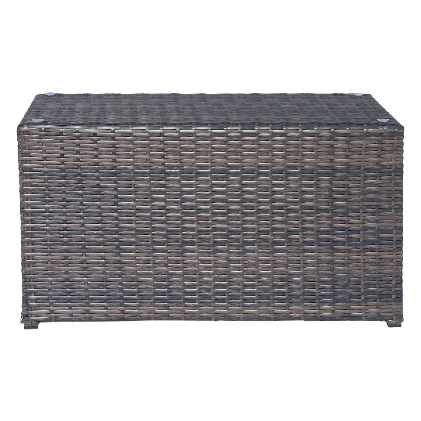 Wicker Outdoor Sectional With Weather Resistant Cushions And Table by HouseOfZazla
