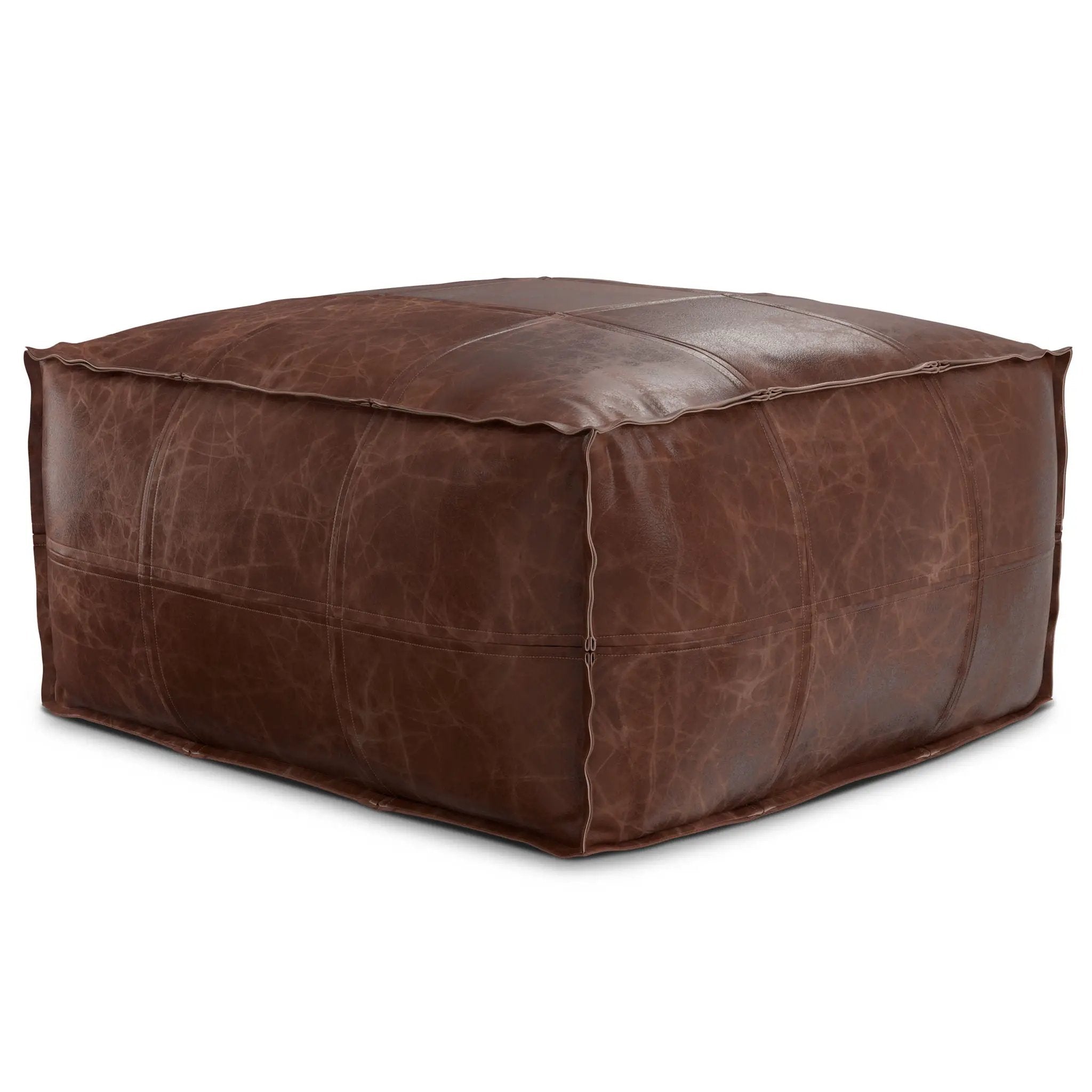 Sheffield - Handcrafted Square Pouf by Unique Piece Furniture