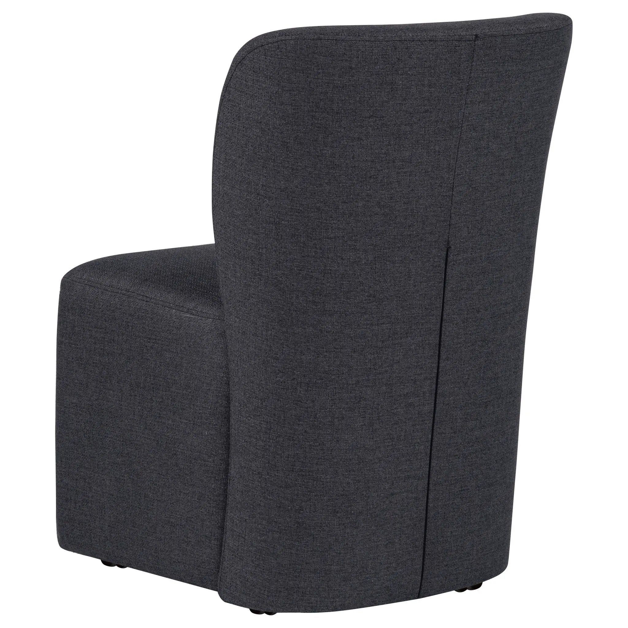 Jaelynn Upholstered Parsons Dining Side Chair Charcoal (Set of 2) by Unique Piece Furniture