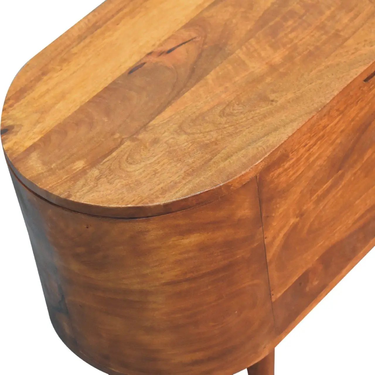 Rounded Lid Up Blanket Box by Unique Piece Furniture