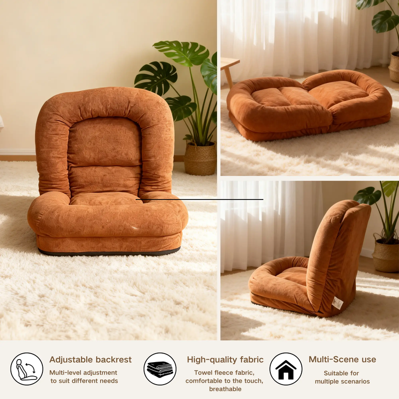 Egg Tart Lazy Sofa - Multi-Segment Folding by HouseOfZazla