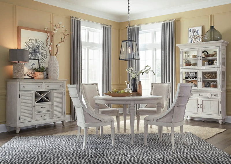 Newport - Bench With Upholstered Seat - Alabaster by Unique Piece Furniture