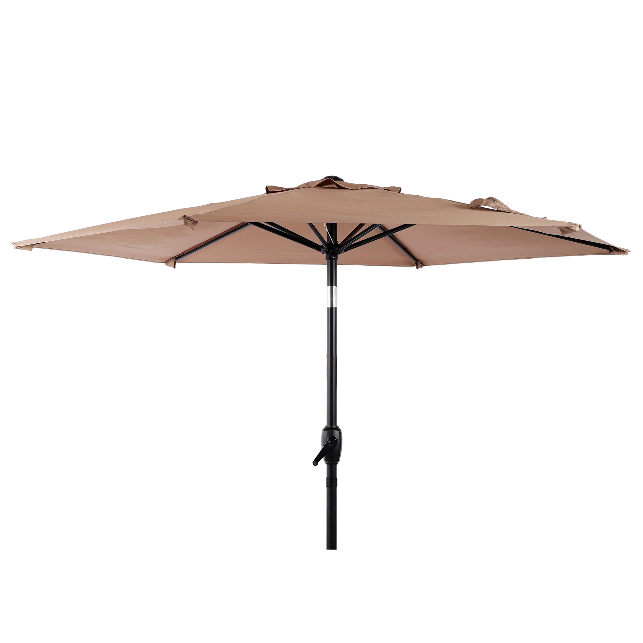 7.5 Ft Patio Umbrella with Push Button Tilt and Crank Mechanism by HouseOfZazla