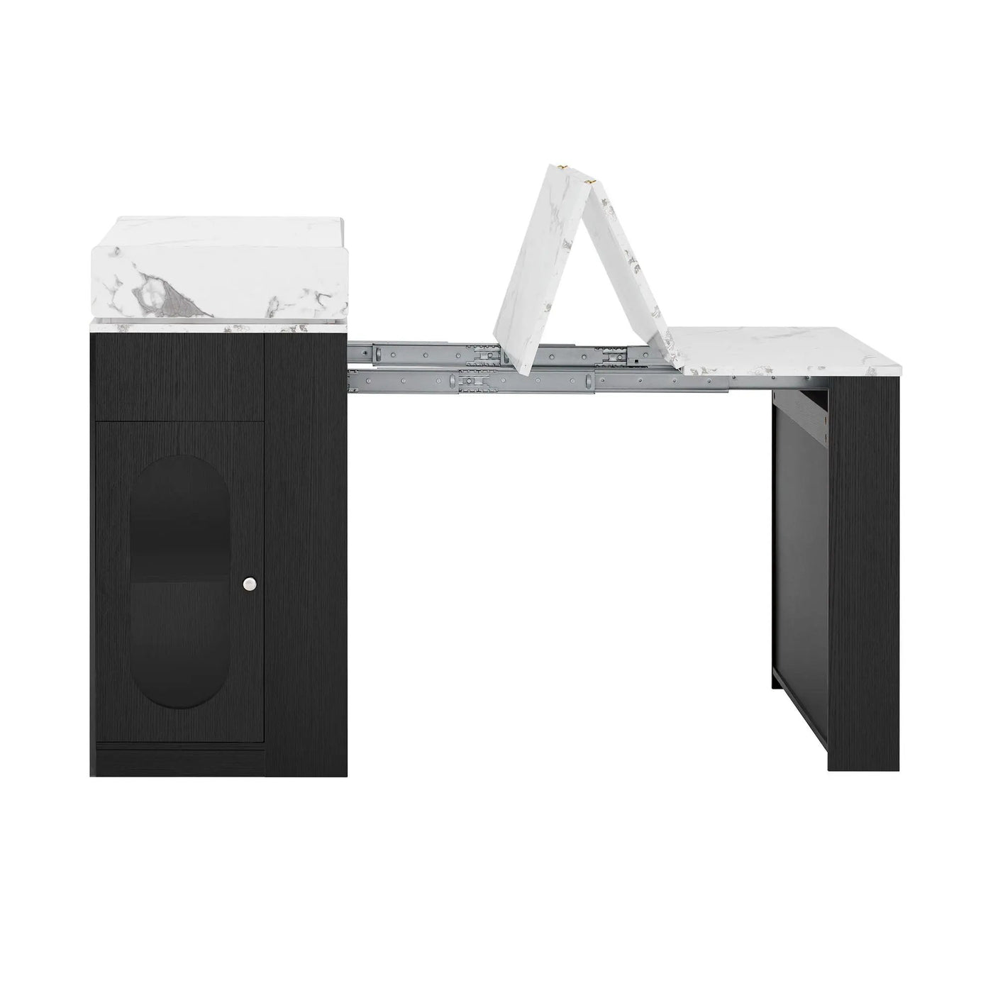 Extendable Dining Table With Folding Top by HouseOfZazla