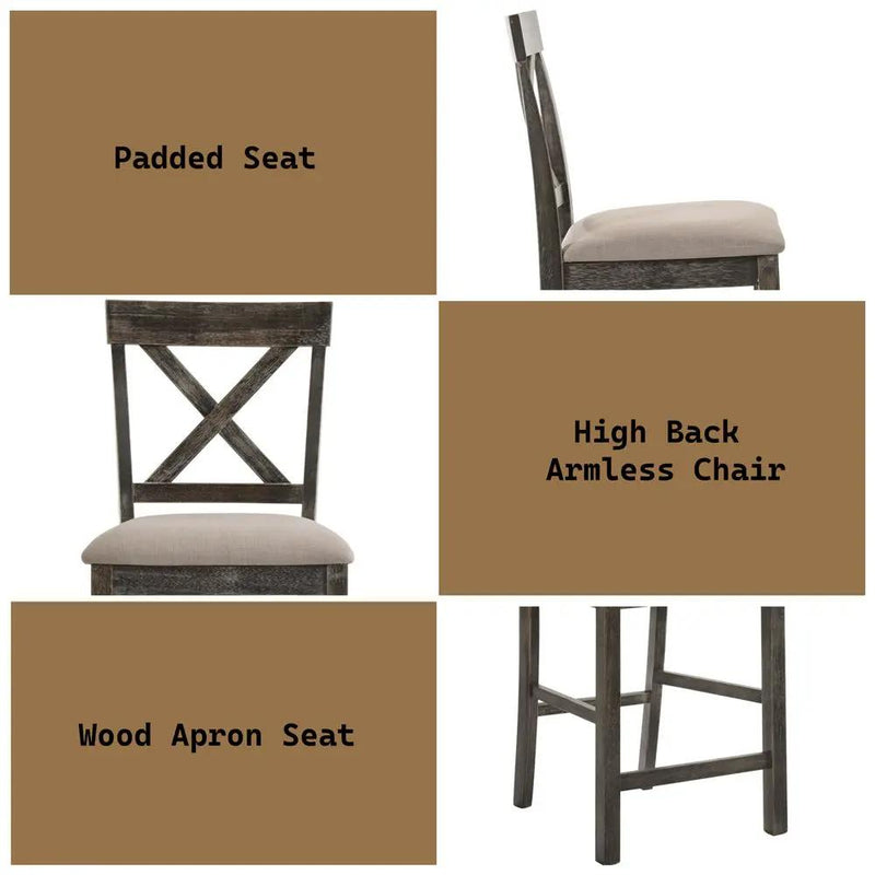 Martha II - Counter Height Chair by Unique Piece Furniture